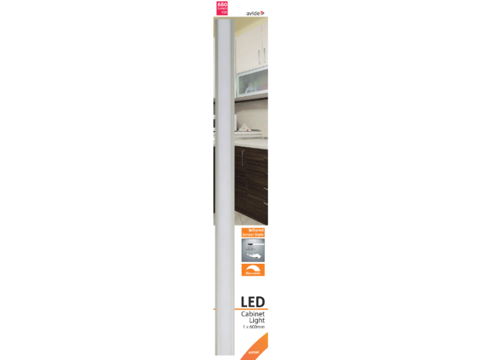 LED Szalag Szekrény Lámpa 9W NW 60cm