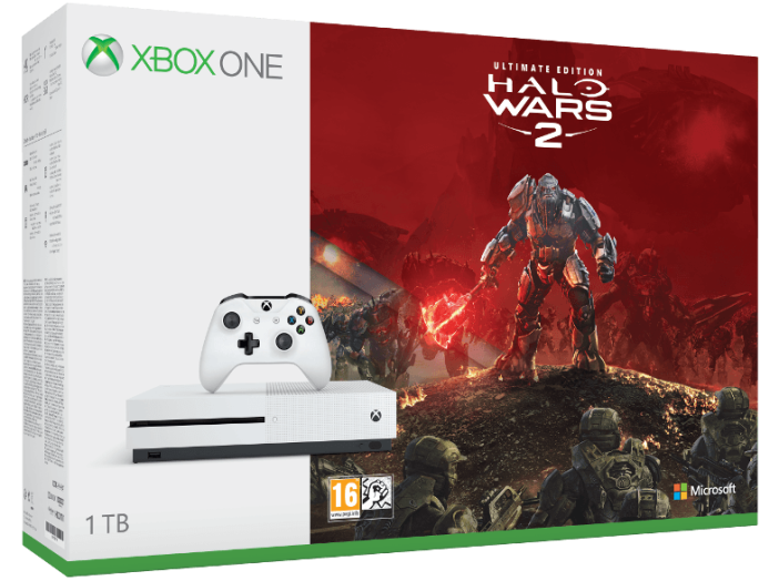 Xbox One S 1TB + Halo Wars 2