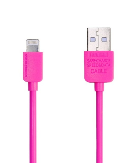 Remax lightning pink usb kábel AA-1103