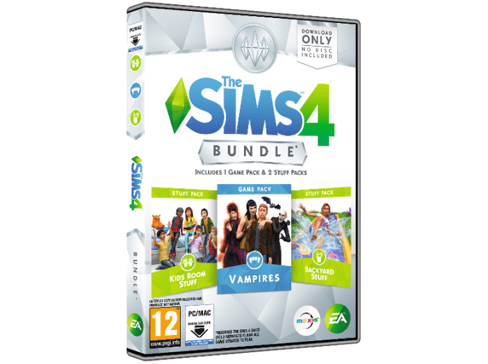 The Sims 4 Bundle - Vampires, Kids Room Stuff, Backyard Stuff (Letöltőkód) (PC)