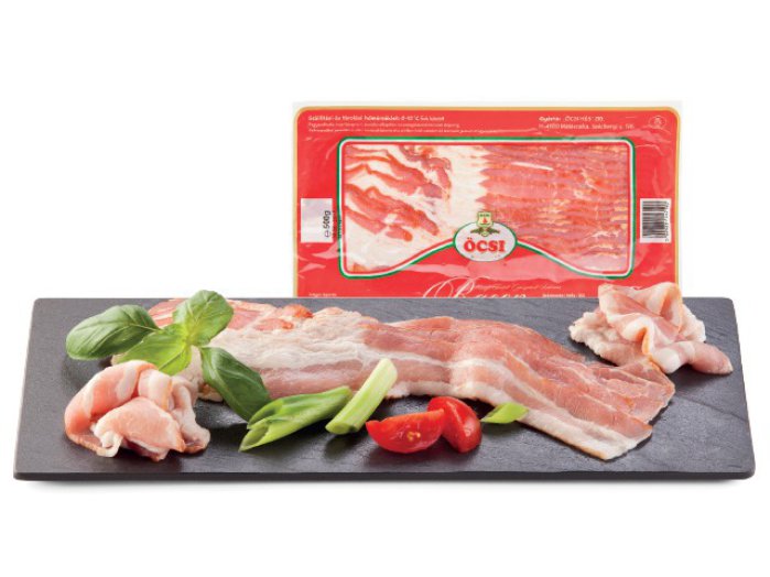 Öcsi füstölt, szeletelt bacon