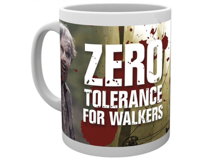 The Walking Dead - Daryl, Zombie: Zero Tolerance (Pohár/Bögre)