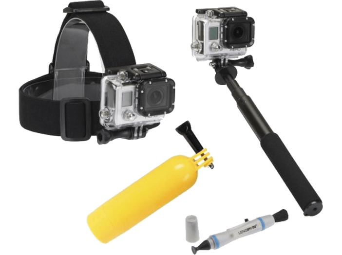 PlatinumPlus Accessory Kit 4 tartozékszett GoPro rendszerű kamerákhoz, 4 db-os
