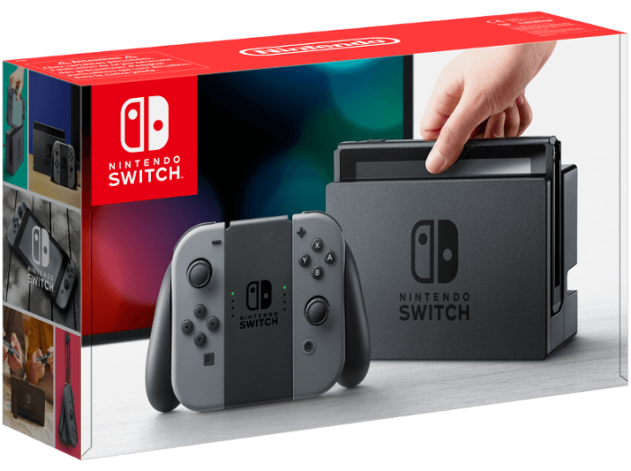 Switch konzol, szürke