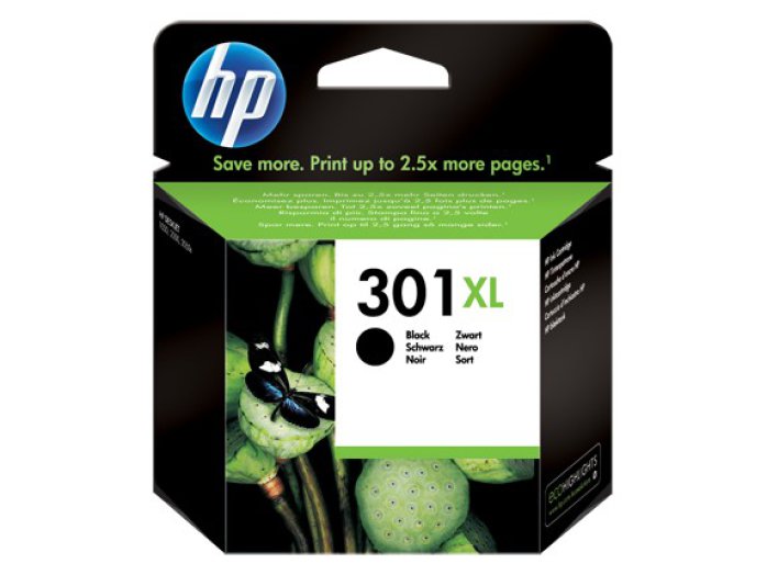 HP CH563EE (No. 301XLBK) eredeti patron fekete