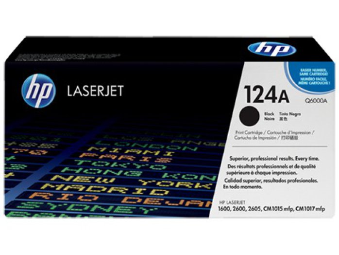 HP Q6000A (124A BK) eredeti toner fekete