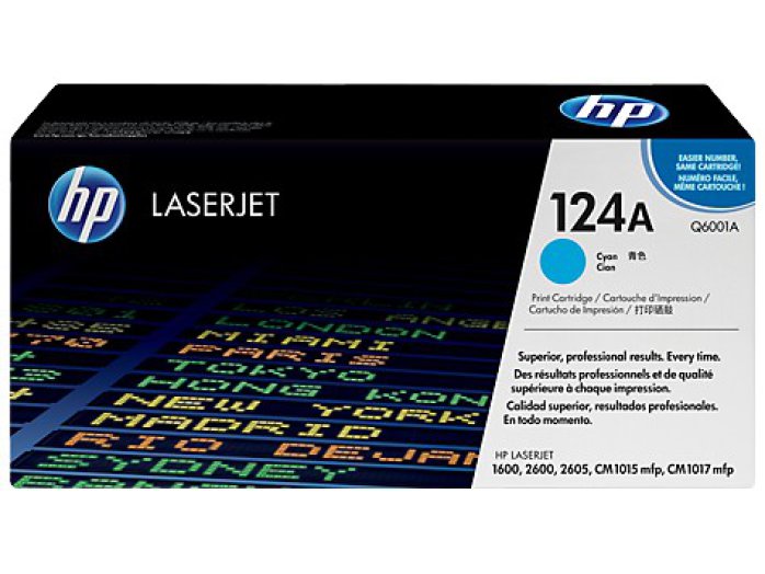 HP Q6001A (124A C) eredeti toner kék