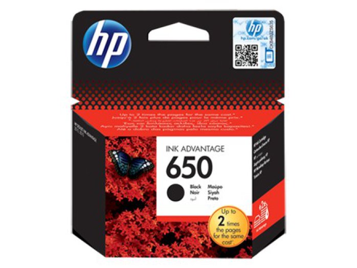 HP CZ101AE (No. 650BK) eredeti patron fekete