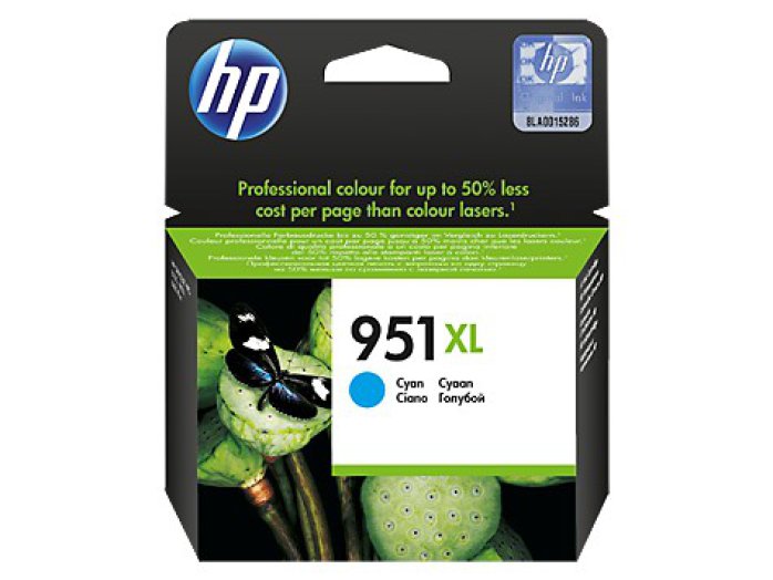 HP CN046AE (No. 951XLC) eredeti patron kék