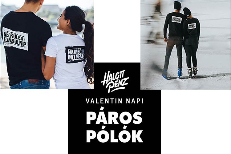 Halott Pénz páros pólók, bögrék, kulcstartók a Playersroomban