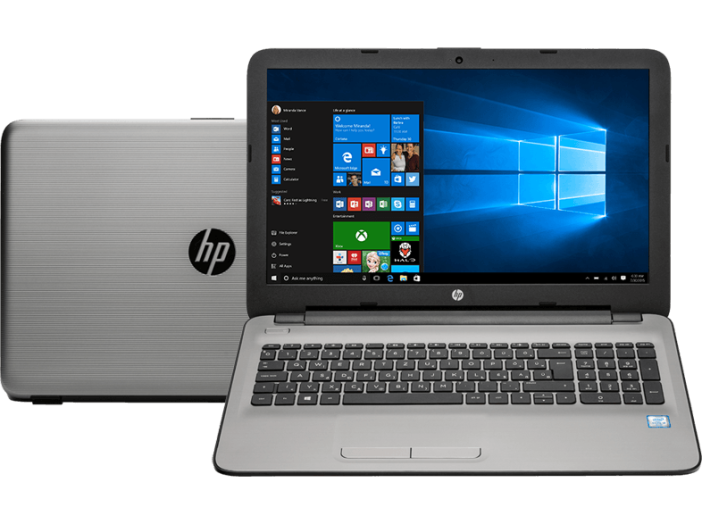 15-ay038nh ezüst notebook 1BW02EA (15,6" Full HD/Core i3/4GB/1 TB HDD/DOS)