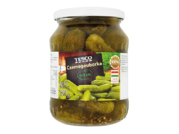 Tesco csemegeuborka