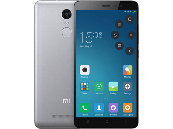 Redmi Note 3 szürke kártyafüggetlen okostelefon