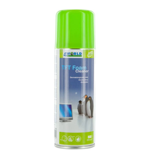 4World LCD tisztítóhab 200ml