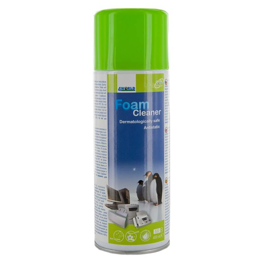 4World tisztítóhab 400ml műanyag felületre
