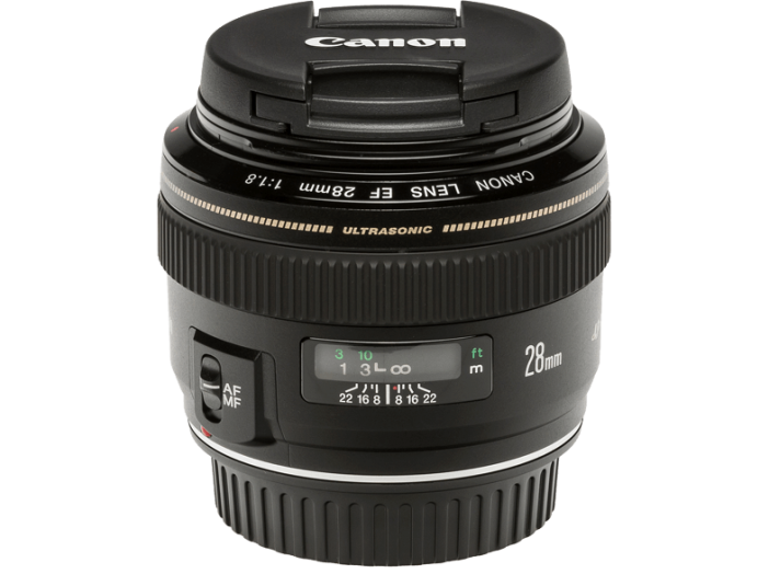EF 28 mm f/1.8 USM objektív