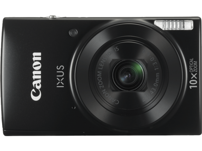 IXUS 190 fekete digitális fényképezőgép