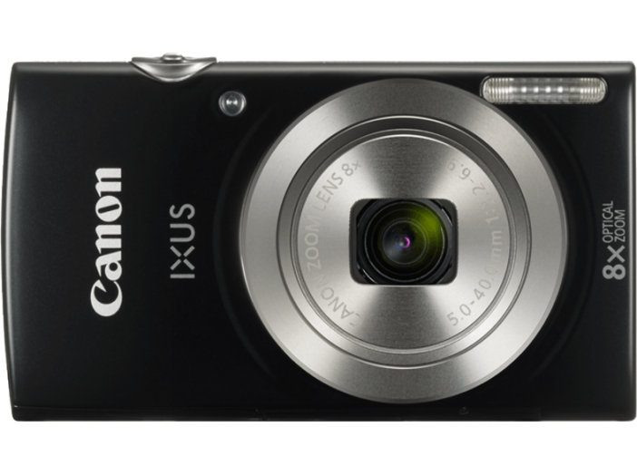 IXUS 185 fekete digitális fényképezőgép