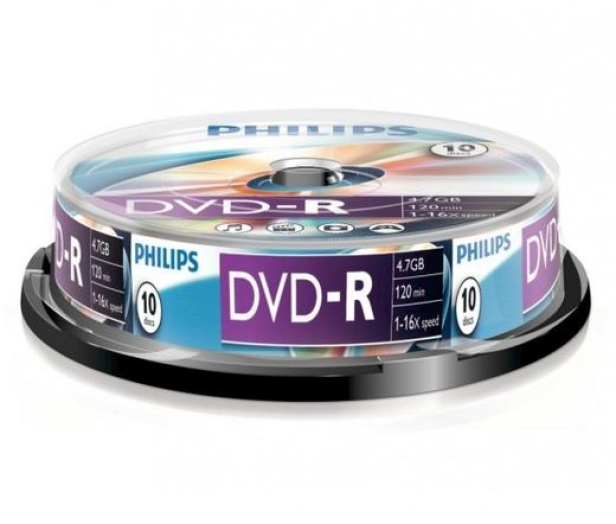 Philips DVD-R47CB*10 hengeres