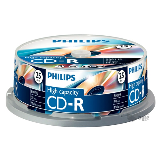 Philips CD-R80CB*25 hengeres