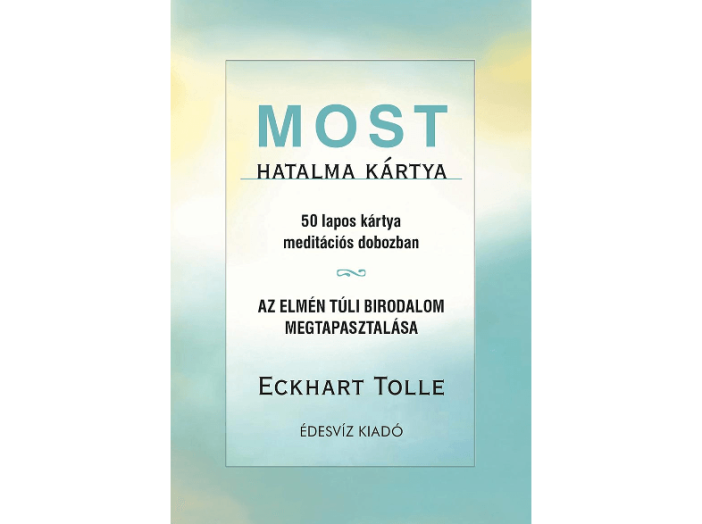 Most hatalma kártya - 50 lapos kártya meditációs dobozban