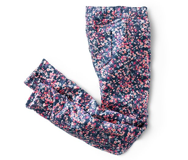 Lányka treggings, mintás