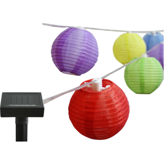 SZOLÁR LAMPION FÜZÉR