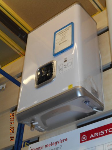 ARISTON VELIS EU VÍZMELEGÍTŐ, 50 L ELEKTROMOS, SZÖGLETES Outlet