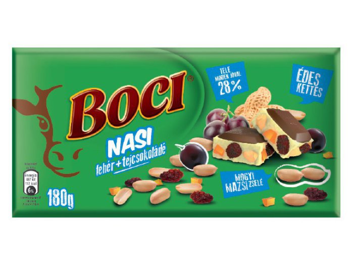 Boci Nasi táblás csokoládé