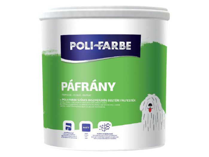 Poli-farbe beltéri színes falfesték