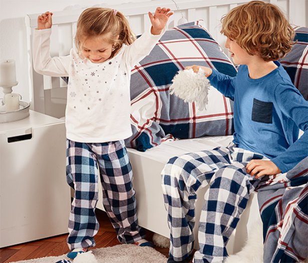 Kislány pizsama, flanel jersey