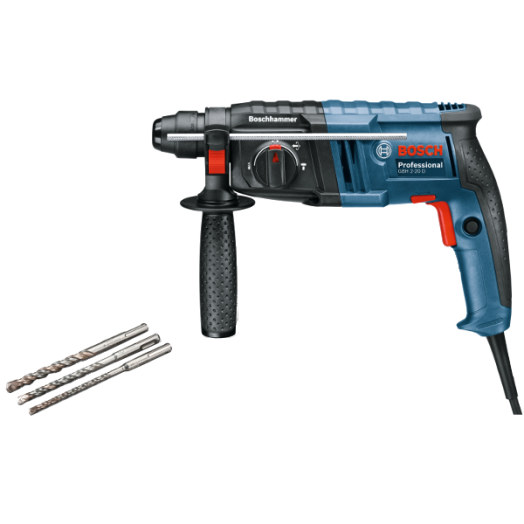 BOSCH FÚRÓKALAPÁCS 650W 1,7J GBH 2-20 D