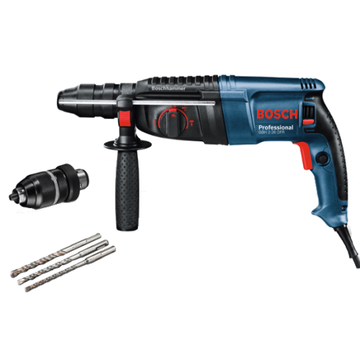 BOSCH FÚRÓKALAPÁCS 800W 2,7J GBH 2-26 DFR