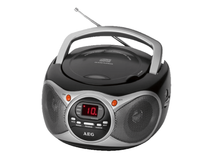 SR 4351 CD-s rádió, fekete