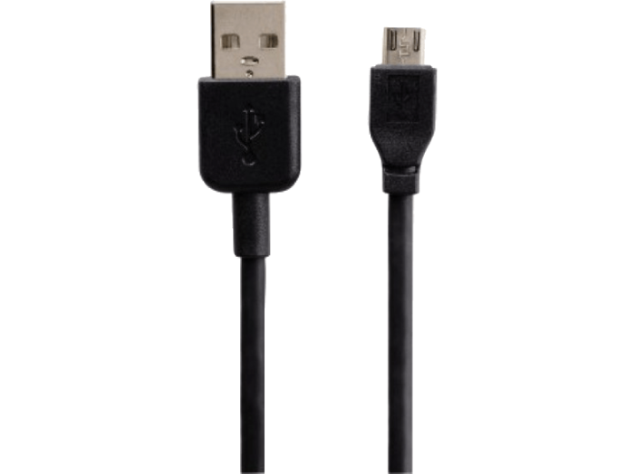 Micro USB fekete adatkábel 1,5m (123562)