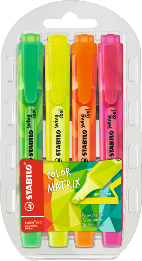 Stabilo Swing Cool Colormatrix szövegkiemelő