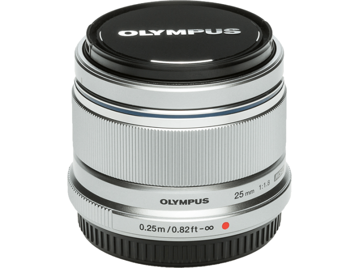M.Zuiko 25/F1.8 ezüst