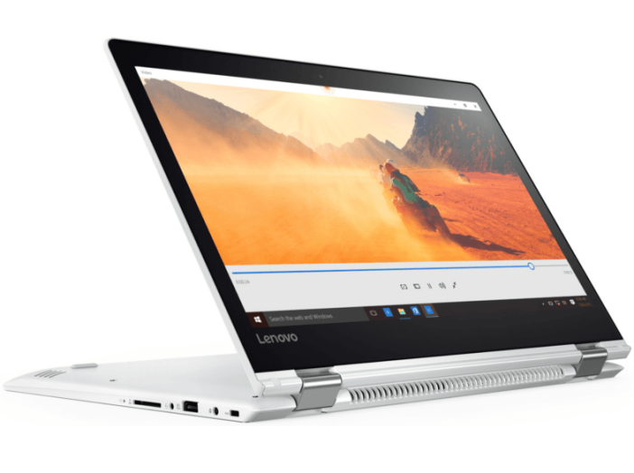 IdeaPad Yoga 510 fehér 2in1 eszköz 80VB0092HV (14" Full HD IPS touch/Core i5/8GB/1TB/Windows 10)