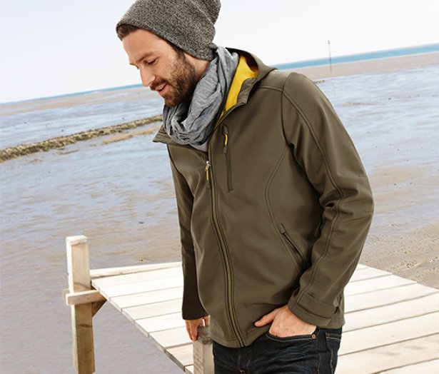 Férfi softshell dzseki
