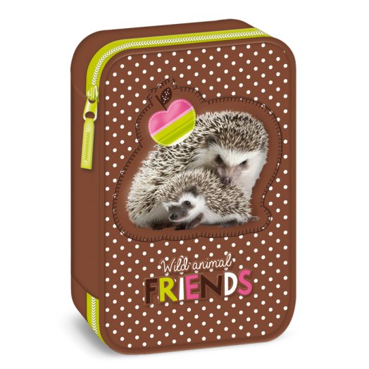 erdő-süni/Hedgehog többszintes tolltartó