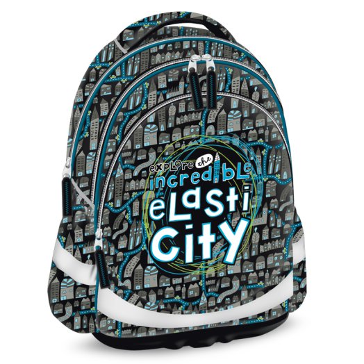 Elasti City iskolatáska-anatómiai M
