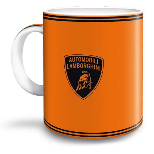Lamborghini porcelán bögre