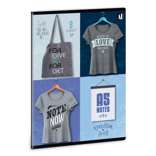 Shirt 2 füzet sima A/5