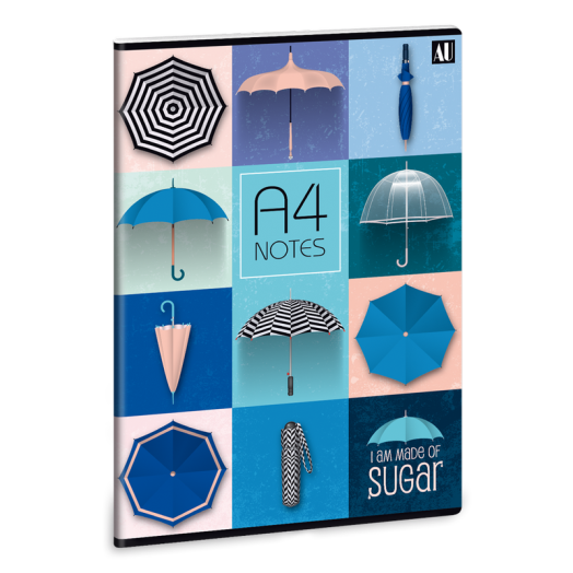 Umbrella füzet A/4 sima