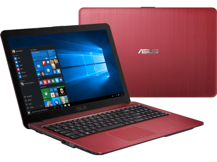 X540LJ-XX588D piros notebook (15,6/Core i3/4GB/500GB HDD/920 1GB VGA/DOS)