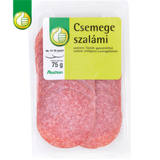 szeletelt szalámi többféle
