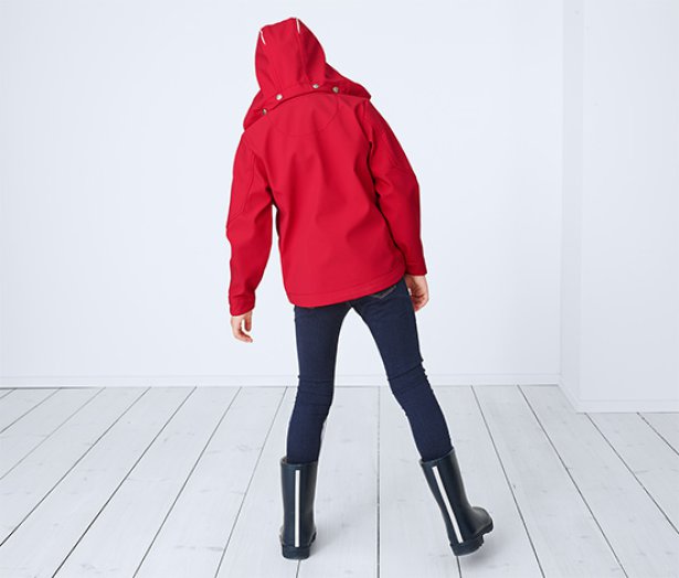 Softshell dzseki, piros