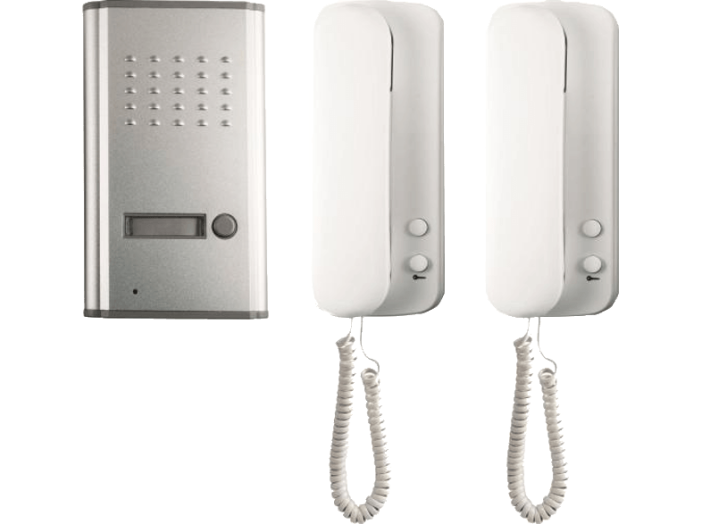DP 011 Vezetékes kaputelefon szett, két beltéri egységgel