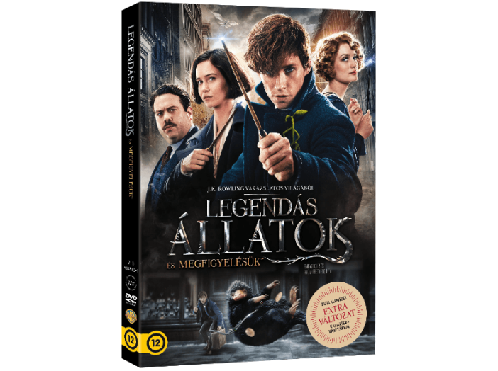 Legendás állatok és megfigyelésük (Duplamezes extra változat 5 karakterkártyával) DVD