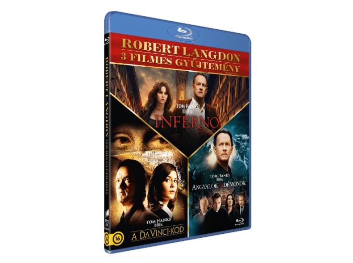 Robert Langdon 3 filmes gyűjtemény (Blu-ray)